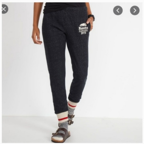 Roots Pants - roots cabin salt and pepper sweatpants size xs